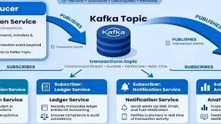 Publish-Subscribe Design Pattern – Banking Real-Time Event-Driven Architecture with Apache Kafka