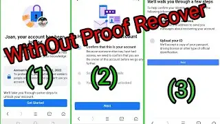 your account has been locked 2022 || How to unlock your account | Upload your ID | Get Started