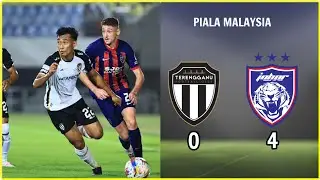 FT| TERENGGANU FC (0) vs (4) JDT | Piala Malaysia Separuh Akhir 1 | 2024-25