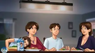 summertime saga romantic Dinner time