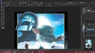 The Mandalorian and Grogu Fan Poster (Speed Edit)