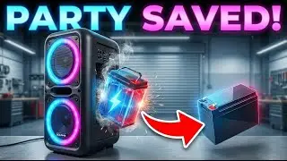 Replacing the Battery in Your Party Speaker - Here's How!