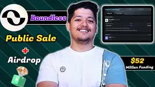 Boundless Airdrop & Public Sale Guide 2025  🪂 - Detail Calculation & $52 Million Funding 📊