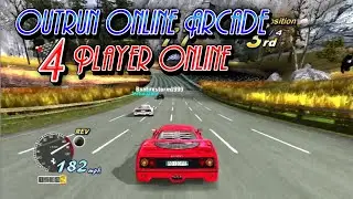 Outrun Online Arcade - 4 Player Online Route B