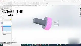 Solidworks Tutorial : How to Use Draft Feature In Solidworks 2022