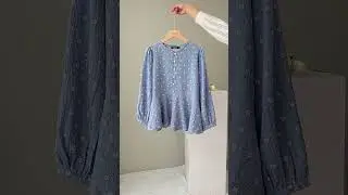 Shopee haul blouse gemes flora #racunshopee