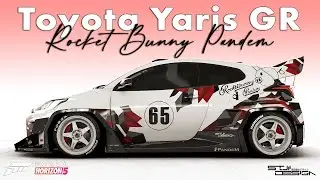 Toyota GR Yaris Rocketbunny Pandem Livery  - Forza Horizon 5 Design | Speedart
