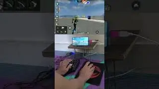 How to play free fire with keyboard mouse in mobile | ⌨️ 🖱📱 full setup without app no activation