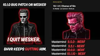 I Think I Quit Wesker. -  Dead By Daylight