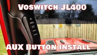 2023 Jeep Gladiator Rubicon VOSWITCH JL400 AUX Switch Install