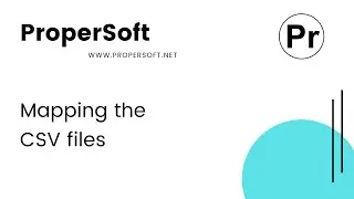 Mapping the CSV files