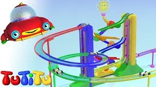 🎁TuTiTu Builds a Wooden Cars - 🤩Fun Toddler Learning with Easy Toy Building Activities🍿