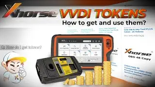 Xhorse KEY TOOL PLUS - VVDI Tokens and Fees