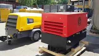Обзор-сравнение дизельных 5-ти кубовых компрессоров Atlas Copco XAS 88 и CPS 175 Chicago Pneumatic