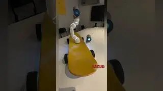 Clicbot robot builds a skateboard 