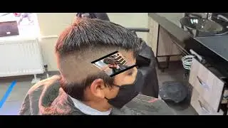 saç traşının yaptğı değişim (Umwandlung durch ein Haarschnitt)