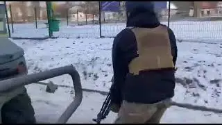 Gaz tiger ruso abandonado en Ucrania