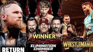 Elimination Chamber Winner Revealed | Jey vs Gunther Confirmed | Aleister Black To Return In WWE