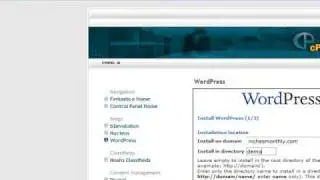 Install WordPress in a Directory