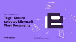 Secure Microsoft Word Documents with Power Automate and Encodian Trigr