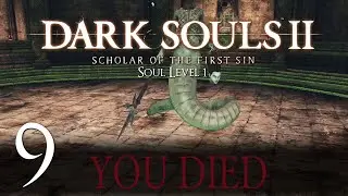 Dark Souls 2: SotFS - Soul Level 1. Old Dragonslayer and Earthen Peak [Part 9]
