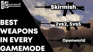 Best weapons in every gamemode in Blackhawk Rescue Mission 5