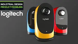 Industrial Design/Product Modeling | WebCam | Logitech