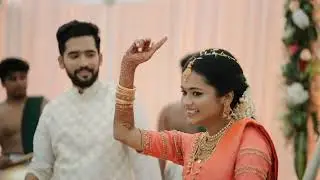 Kerala style wedding In Bangalore⚡🔥💚BRIDE & GROOM DANCE WITH CHENDA⚠️💚Mahadeva Kalasamithi 💚