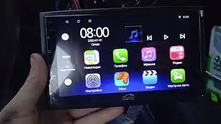 Магнитола Fanky Auto RT7-2D 2/32 распаковка и первый запуск. Не повезло с покупкой, смотр в описании
