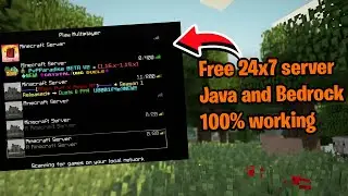 Create your own 24x7 Minecraft server for free!