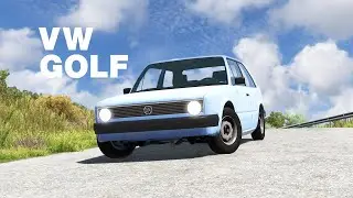 How Good Is BeamNG's Volkswagen Golf?