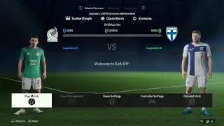 Mexico vs Finland | EA SPORTS FC 24 Gameplay Simulation