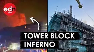 Dagenham Fire: Tower Block With ‘Known Safety Issues’ Bursts Into Flames