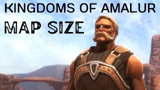 HOW BIG IS THE MAP in Kingdoms of Amalur: Re-Reckoning? Walk Across the Maps