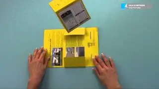 Valk & Partners:Direct Mail pop up springkubus met verzendmapje
