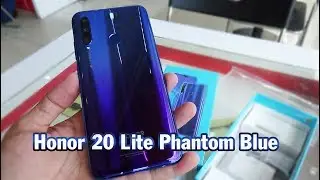 Unboxing Honor 20 Lite Phantom Blue color