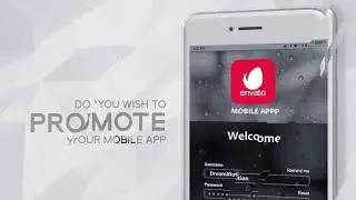 mobile app promo After Effects Template