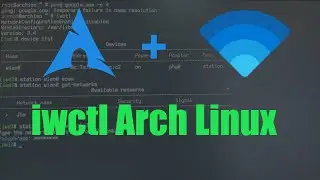 Connect to WiFi on Arch Linux installer Using iwctl – Step-by-Step Guide
