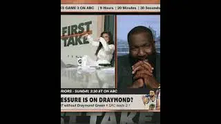 🥋 Molly with the Karate kick on First Take 😁 