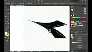 Drawing Diadora logo with Pen tool in Adobe illustrator