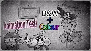 No Mischief! (Another 1930s test animation) with Black and White and Coloured Version