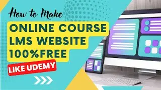 How to Create Online Course, LMS, Educational Website like Udemy Using WordPress 2024 - Tutor LMS