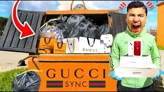 FOUILLER LES POUBELLES DES MAGASINS DE LUXE LOUIS VUITTON (GROS JACKPOT)
