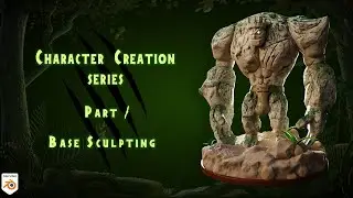 How I create character using Blender | Golem | Part 1
