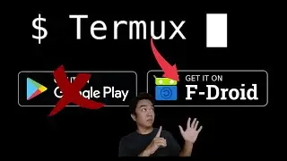 TERMUX - How to install using F-DROID