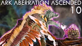 Total Game Changer, Hatching a Monster Rock Drake! ARK Aberration Ascended E10