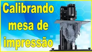 Calibrando mesa de impressão pela primeira fez