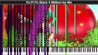 [Black MIDI] Vocaloid - Po Pi Po 4 Million Black MIDI/Remix