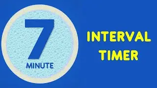 7 Min Interval Timer With Music   20 Second Exercise 10 sec rest   20 seconds interval timer with 10