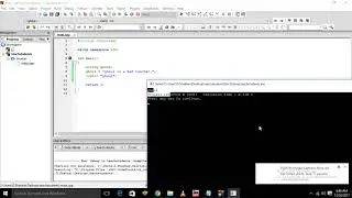 Learn C++  fast - Third tutorial (Functions in C++ and builing a simple calculator) by GhoUL